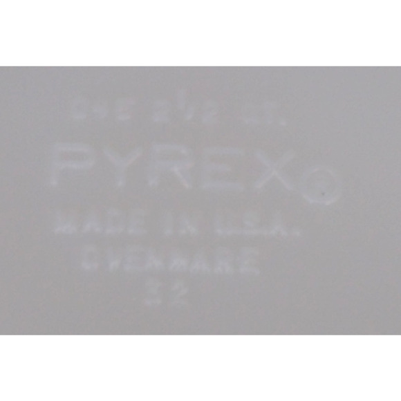 Pyrex Blue Oval Casserole Dish w Clear Lid Vintage 2-1/2 Quart 045 - Picture 6 of 9